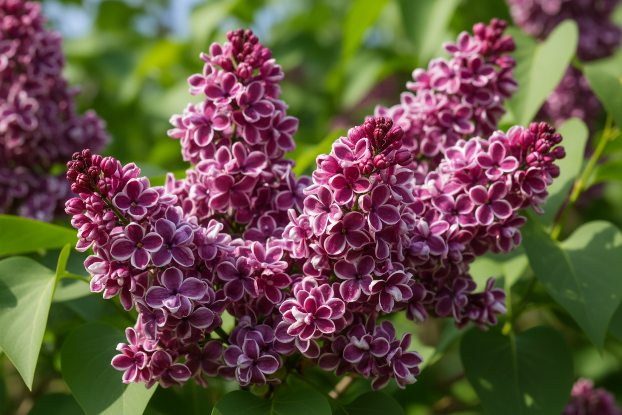 Edelflieder Prince Wolkonsky - Blütendetail